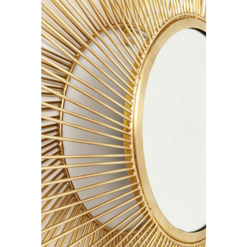 Mirror El Sol Gold Ø79cm